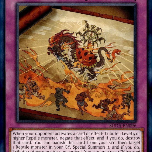 Mitsurugi Great Purification trap card