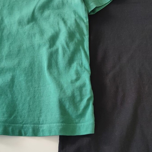 Calvin Klein T-shirt set size 128, like new, black and turquoise