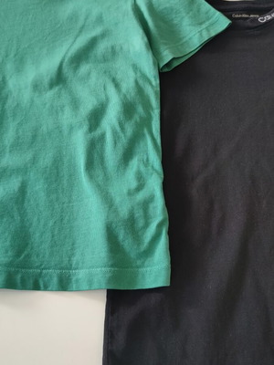 Σετ T-shirt Calvin Klein μέγεθος 128, σαν καινούργιο, μαύρο και τιρκουάζ