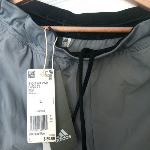 Adidas Sport Sweat Pants Size L New, Gray