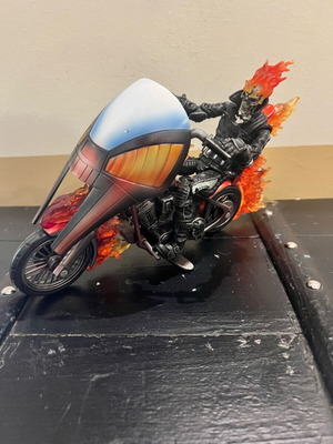 Marvel Ghost Rider figure used, Toy Biz 2004