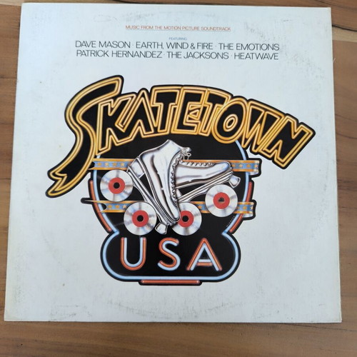 Skatetown U.S.A. vinyl record like new, Various artists soundtrack