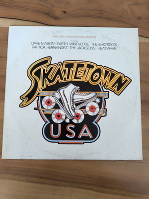 Skatetown U.S.A. vinyl record like new, Various artists soundtrack