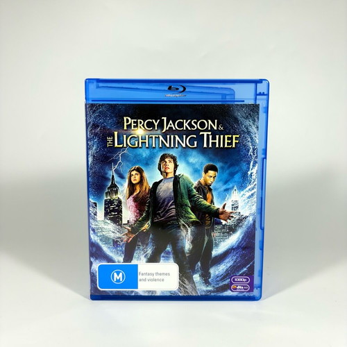 Percy Jackson & The Lightning Thief Blu-ray like new with Greek subtitles