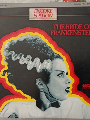 The Bride of Frankenstein LaserDisc like new