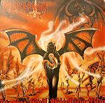  Δίσκος βινυλίου Necromantia Scarlet evil Witching black specila red  vinyl edition