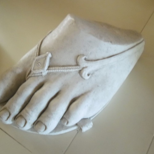 Ancient Greek foot like new 17x11cm