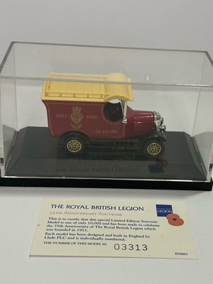 Lledo 1995 The Royal British Legion 75th Anniversary καινούργιο