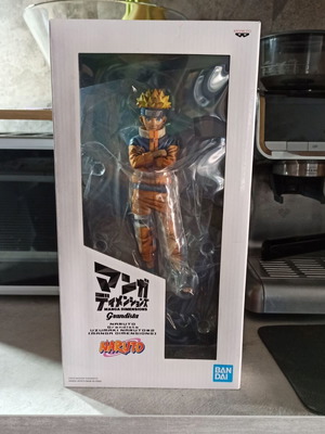 Banpresto Naruto Shippuden Grandista Manga Dimensions Naruto Uzumaki 2 new