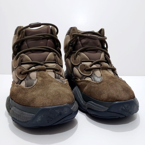 Adidas Yeezy 500 GX4553 leather sneakers used, size 44.5-45, brown