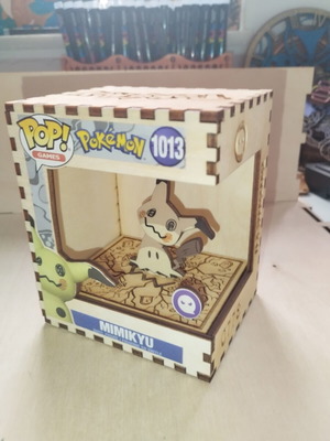 Ξύλινο διακοσμητικό Mimikyu pop