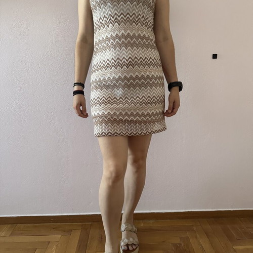 Dorothy Perkins short summer dress used, colorful, size S