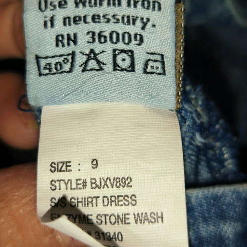 Vintage denim dress Calvin Klein Jeans like new, blue
