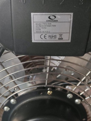 Croner professional fan new