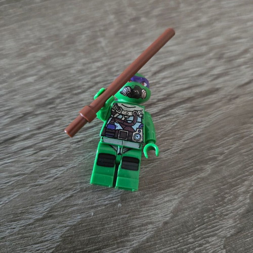 Custom Minifigure Donatello TMNT diver suit like new