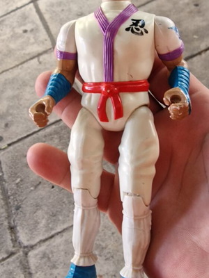 Rambo Freedom Force White Dragon Ninja Figure used, Anabasis 1985