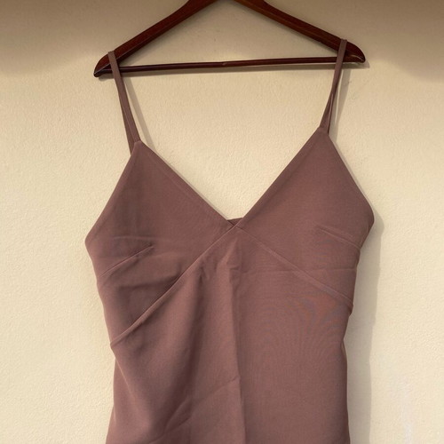 Brown handmade top new with adjustable strap L/XL