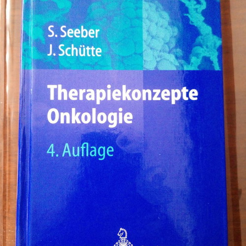 Therapiekonzepte Onkologie book like new, German language