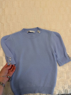 Zara tops like new size M, gray and turquoise