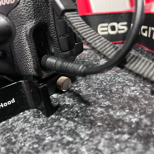 Panasonic AG-MC 16P camera microphone used, minor wear