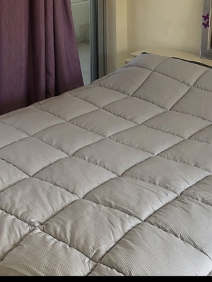 4 Seasons Quilt like new, size 1.60x2.00 m, polyester