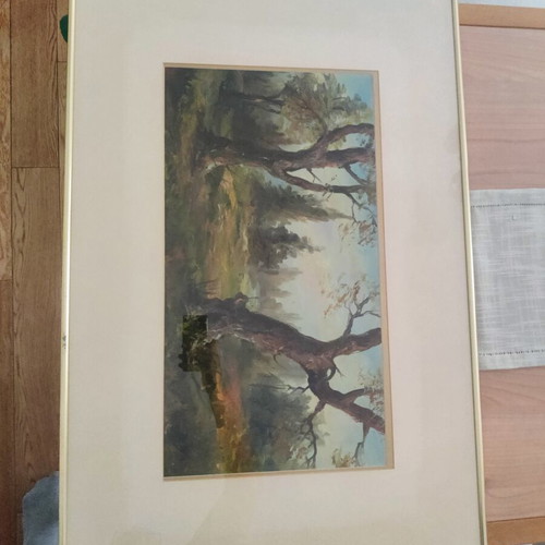 Oil paintings by Tasos like new, framed set or single