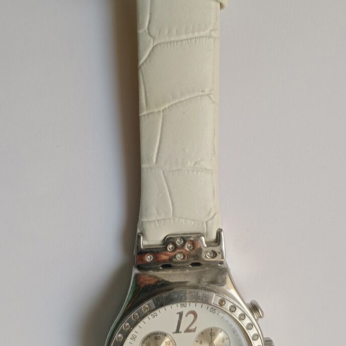 Swatch women's watch like new, white