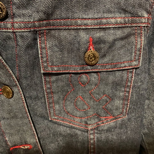 Jean jacket Dolce and Gabbana with beige fur lining new