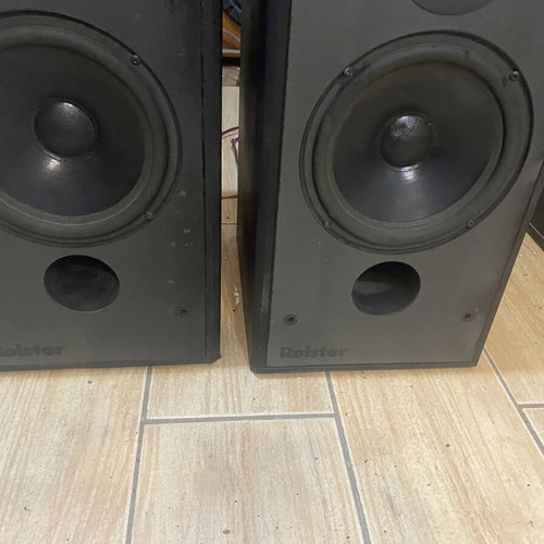Roister DS-110 speakers used, genuine Vifa drivers, 105 watt