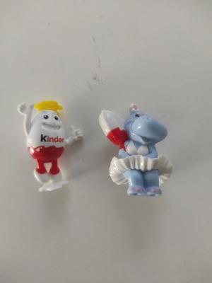 Kinder figures miniatures new, pack of 2