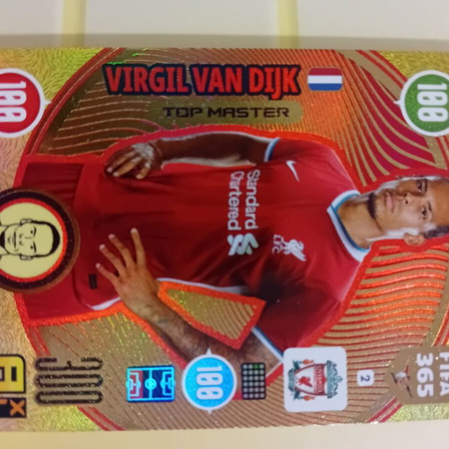 Panini Top Master Jan Oblak Pogba Van Dijk 2021 in excellent condition
