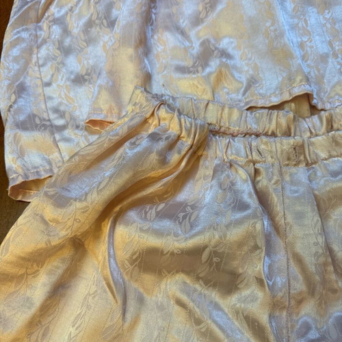 Nota Lingerie pajama set used, pink, loose fit, size L