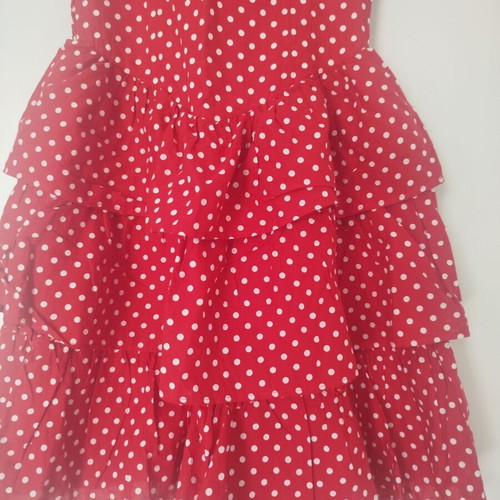 Women's short dress H&M red with white -  15,00 - Vendora.cy
