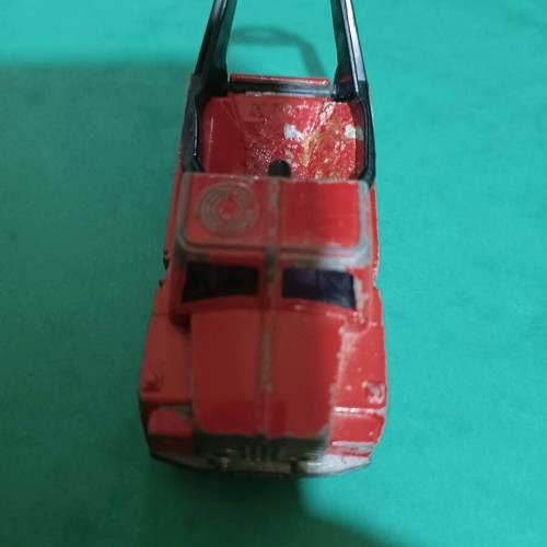 Matchbox truck 1976 used with paint wear