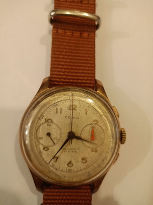 Delma Chronograph vintage ρολόι σαν καινούργιο