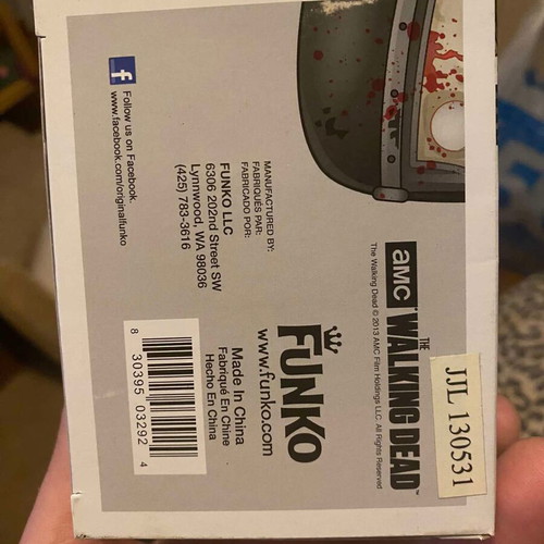 The Walking Dead Funko Pop Prison Guard Walker new