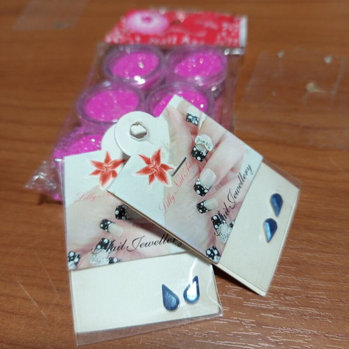 Nail products set with 27 items