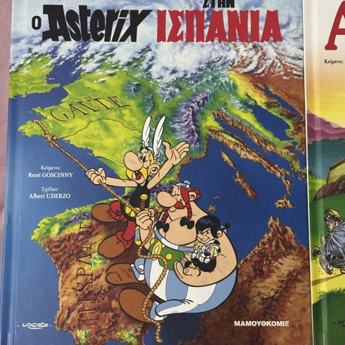 Asterix comic books like new, pack of 6 (Mamouth Komix)