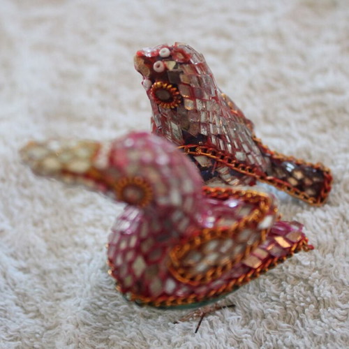 Korean decorative birds new, set of 2 pieces