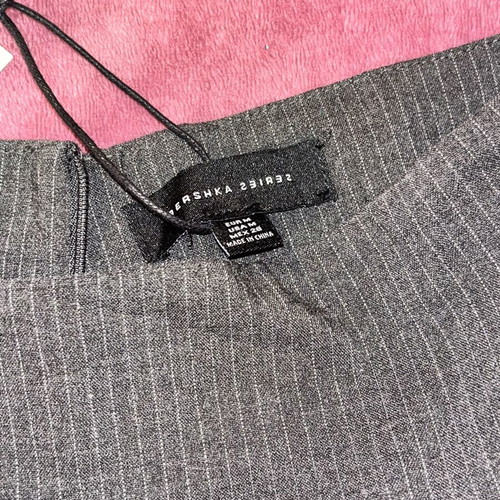 Bershka skirt new, size M 38 10, black and gray