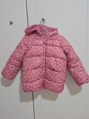 Pink children's jacket used, 5-6 years, 116 cm