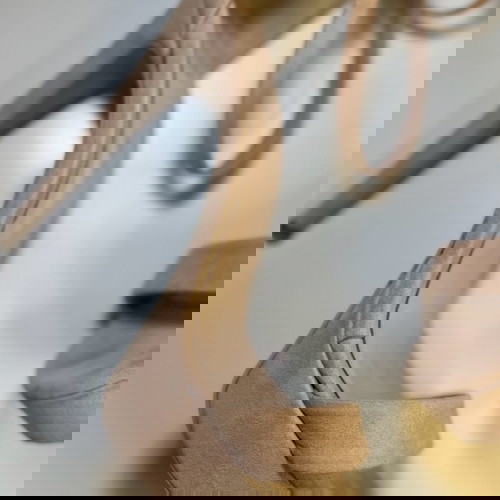 Γόβες Sante μπεζ μεταχειρισμένες, νούμερο 39, ψηλές με τακούνι 13 εκ.