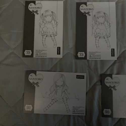 Santoro Gorjuss Photocards Panini like new