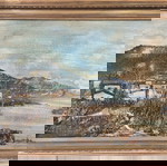  Δ. Τηνιακός πανέμορφο έργο τέχνης μοναδικό σε κορνίζα χρυσή σκαλιστή!!!