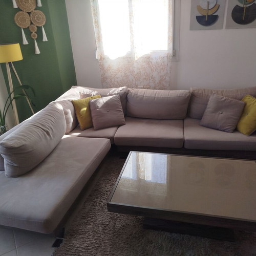 Corner sofa used, dimensions 2.85 x 2.35 m