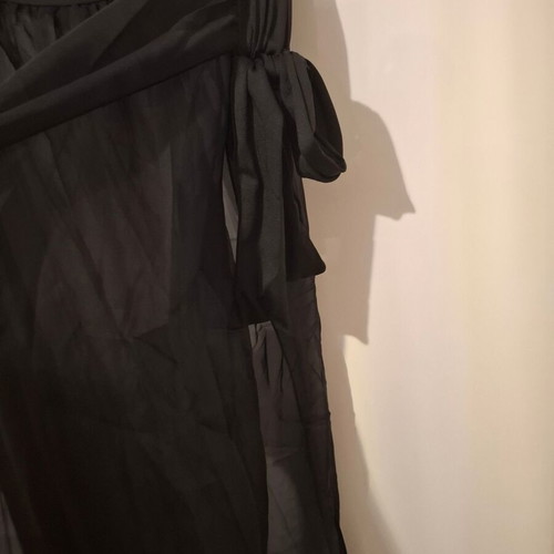 Shein Curve 4XL Black Muslin Beach Pareo new with tag