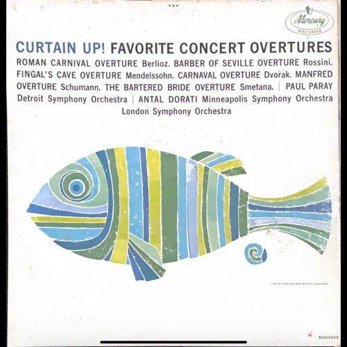 Curtain Up LP used, classical music