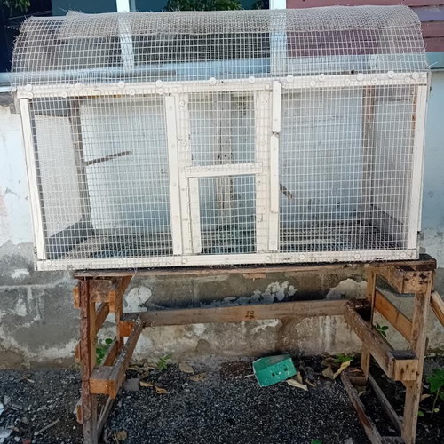 Birdcage used for molting