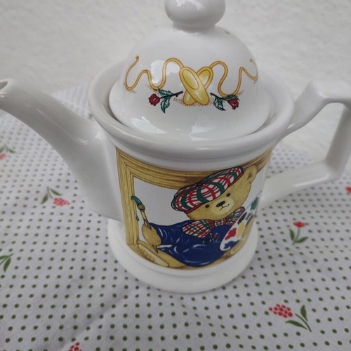 Edward the Artist Wade England teapot used, vintage
