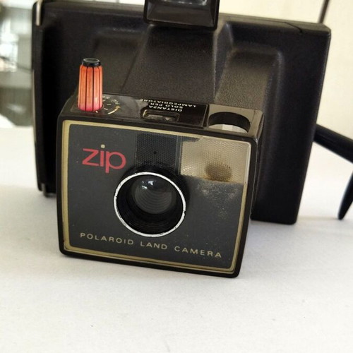 Polaroid Land Camera Zip μεταχειρισμένη, vintage συλλεκτική από 1970s